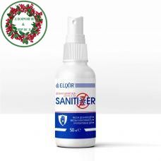 SANITIZER дезинфицирующее средство для рук и тела спиртовый раствор 50 мл Эликсир - 1