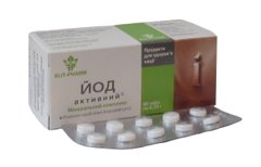 БАД Йод активний 80 таблеток Еліт-фарм - 1