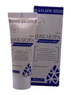 Cream balm makliura for veins and joints Elixir 75 ml