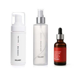 Hillary Skincare Set for Oily Skin with Azelaic Acid
