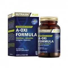 Антиоксидантный комплекс A-OXI FORMULA NUTRAXIN 60 таблеток Biota - 1