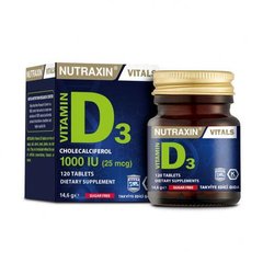 Диетическая добавка Витамин D3 nutraxin 120 таблеток Biota - 1