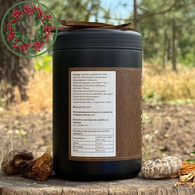 L-CARNITINE коктейль (Жироспалювач та ріст мязів) 500 г Лісовик