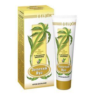 Zolotyi vus z ekstraktom okopnyka Eliхir for joint and muscle care 75 ml