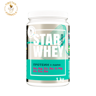 STAR WHEY вітамінний післятренувальний комплекс 1кг формула Тибету - 1