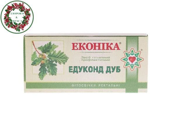 Фітосвічки Едуконд дуб 10 шт Econika - 2
