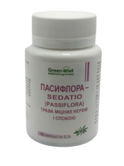 Пассифлора Sedatio Passiflora трава крепких нервов и спокойствия 90 таблеток Даникафарм - 1