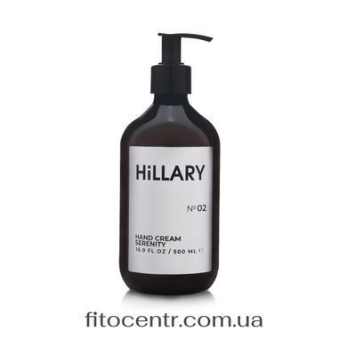 Hand cream Hillary Hand Cream Serenity, 500 ml