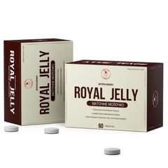 Маточное молочко для повышения жизненного тонуса Royal jelly 60 таблеток Тибетская формула - 1