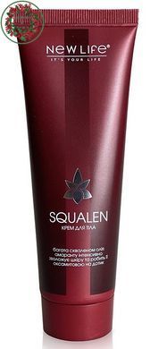 Крем для тела сквален SQUALENE освещающий баланс влажности 80 мл New Life - 2