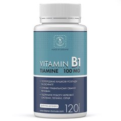 Витамин В1 тиамин 100 мг 120 капсул Тибетская формула - 1