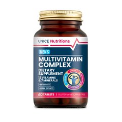 Мультивитаминный комплекс для мужчин Nutritions 60 таблеток Unice - 1