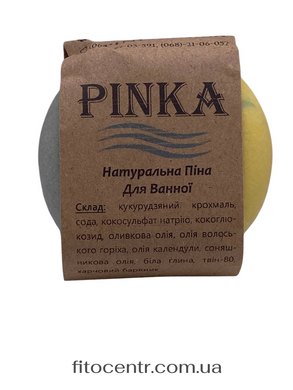 Пена для ванны Pinka натуральная твердая 100 г - 2