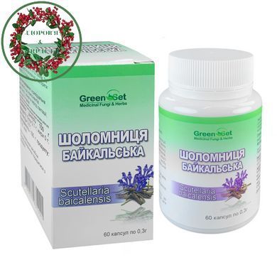 БАД Шоломник байкальський 60 капсул GreenSet - 2