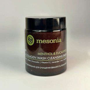 Balm cleansing Mesonia facial cleanser with eucalyptus and cooling effect 100 ml