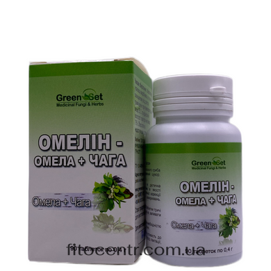 Диетическая добавка Омелин омела с чагой GreenSet 90 таблеток - 2