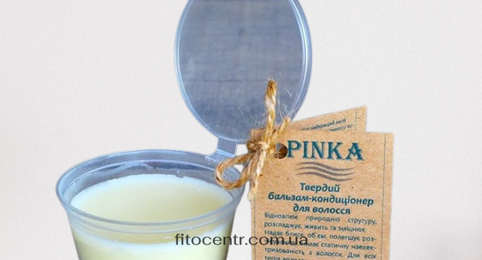 Бальзам-кондиционер Pinka твердый для волос 50 г - 2