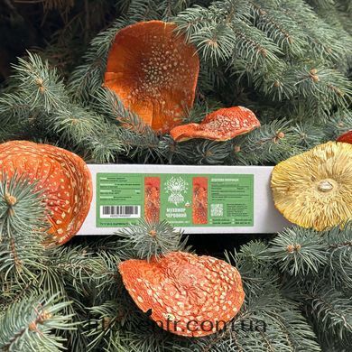 Whole caps VIP fly agaric red Lisovyk 50 g