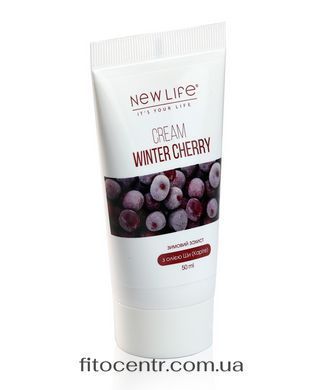 Face cream New Life zimniaia vishnia 50 ml
