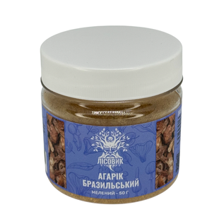 Agaricus blazei Lisovyk ground fruiting bodies 50 g