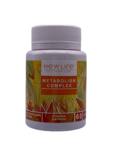 Метаболізм комплекс METABOLISM COMPLEX New Life 60 таблеток - 1
