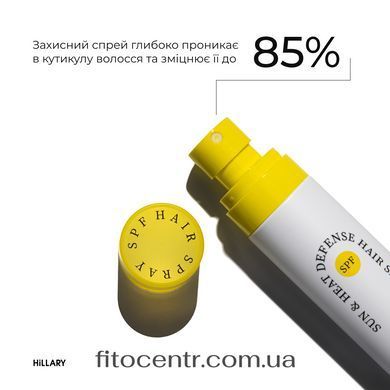 Sunscreen and heat protection spray + Complex for all hair types Hillary