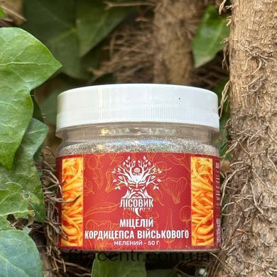 Mycelium militaris cordyceps Lisovyk ground 50 g