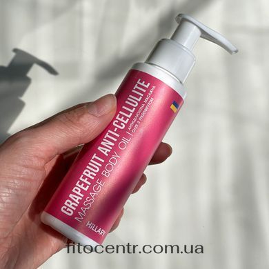 Anti-cellulite oil Grapefruit Hillary Grapefruit Anti Cellulite, 250 ml