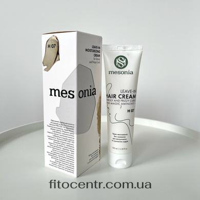 Cream nesmyvaemyi hydration Mesonia for neposlushnykh and pushistykh kudrei 100 ml