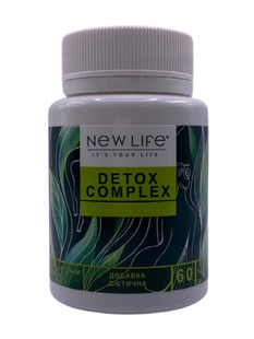 Детокс комплекс DETOX COMPLEX 60 пігулок Нове життя - 1