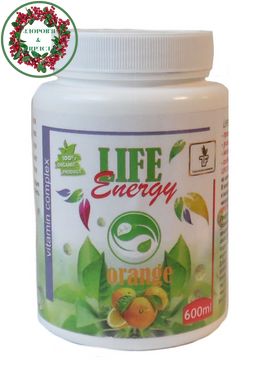 Life Energy orange сбалансированный заменитель пищи 600 мл Тибетская формула - 1