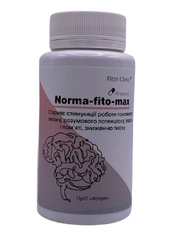 Norma-fito-max для стимуляції розумової діяльності 90 капсул Фіторія - 1