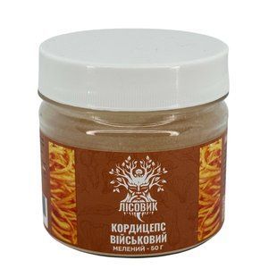 Кордицепс військовий мелений 50г Лісовик