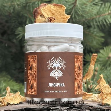 Лисичка настоящая микродозинг Лесовик 120 капсул