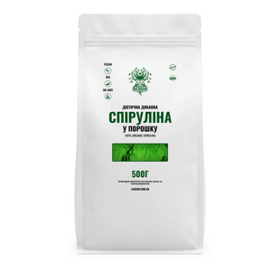 Spirulina Powder Lisovyk  Plant Protein 500 g