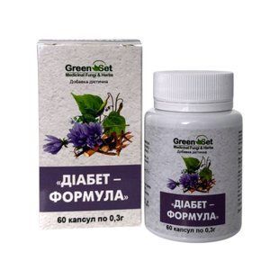 Дієтична добавка Діабет формула GreenSet 90 таблеток - 1