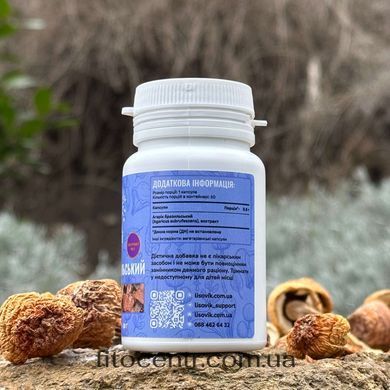 Extract agaricus blazei Lisovyk 10: 1 60 capsules