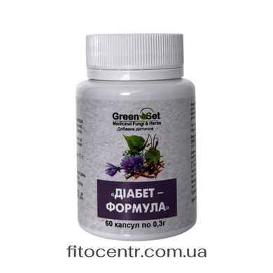 Dietary supplement diabetes formula GreenSet 90 tablets