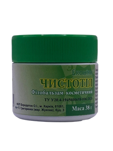 Мазь Чистотіл Еconika 38 г - 1