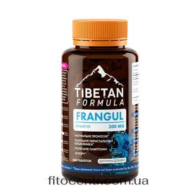 Диетическая добавка Франгул Tibetan Formula 360 таблеток - 1
