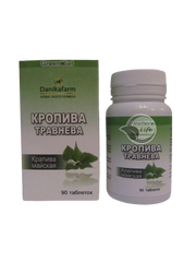 Крапива майская витаминное средство для профилактики анемий и гормональных нарушений 90 таблеток Даникафарм - 1