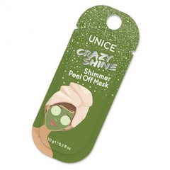Розгладжуюча маска-плівка з зеленим чаєм 10 г Unice - 1