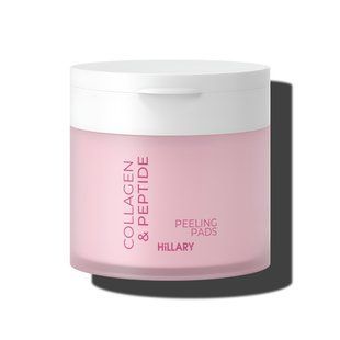 Hillary Collagen & Peptide Peeling Pads, 60 pcs