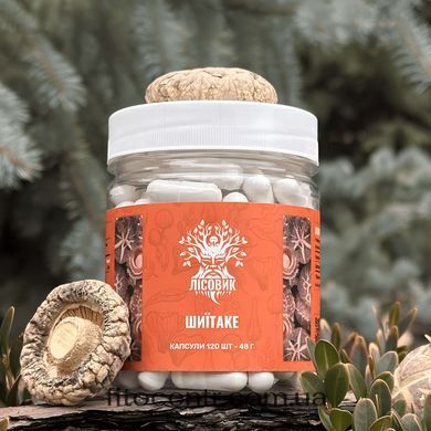 Microdosing shiitake Lisovyk 120 capsules