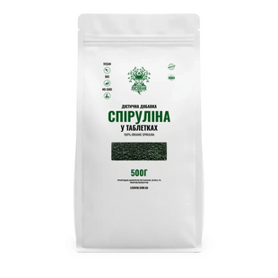copy_Spirulina Powder Lisovyk Plant Protein 2000 tablets