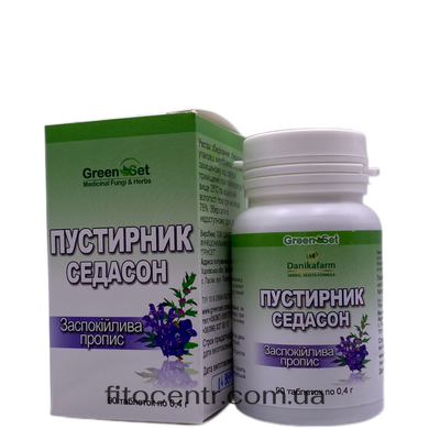 Диетическая добавка Пустырник Седасон GreenSet 90 таблеток - 5