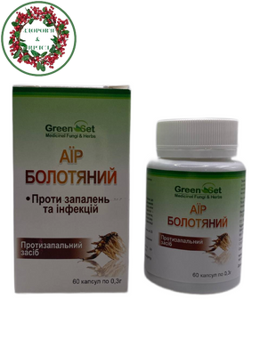 Аїр болотний 60 капсул GreenSet - 2