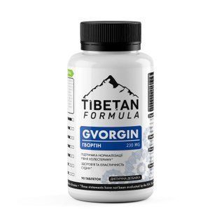 Гворгін дієтична добавка для судин 90 таблеток Tibetan formula - 1
