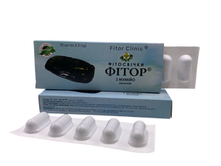 Фитосвечи Фитор с мумиё 10 штук Фитория - 1