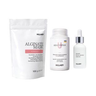 Set for facial skin Stop peeling Hillary